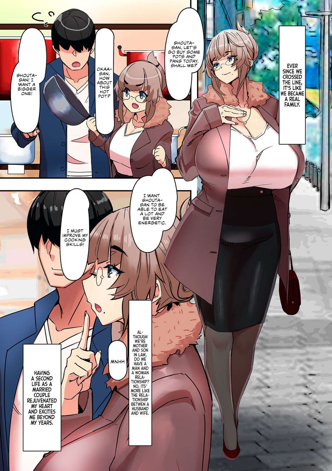 Hentai Manga Comic-My Lover Is Mother-In-Law-Read-15